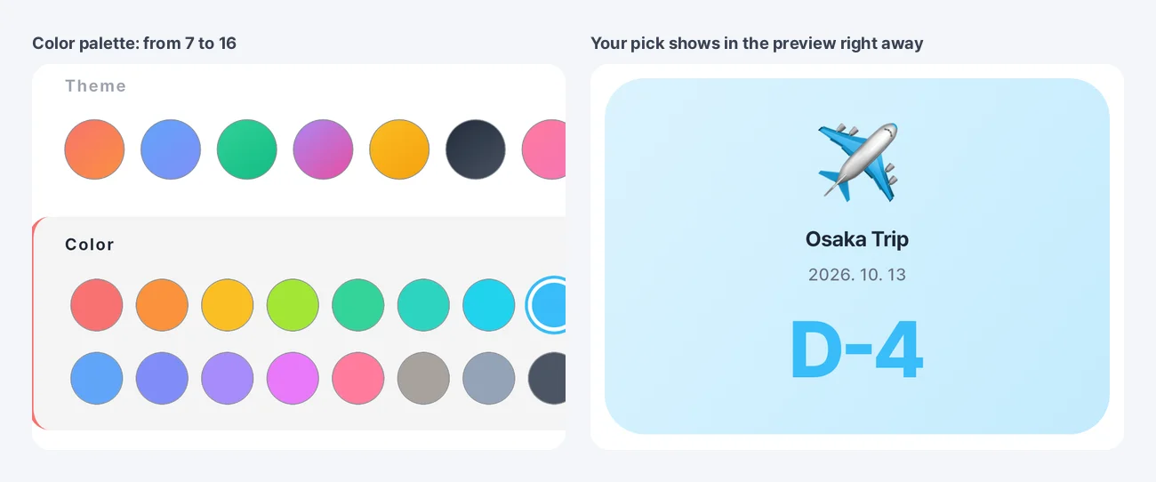The 16-color palette